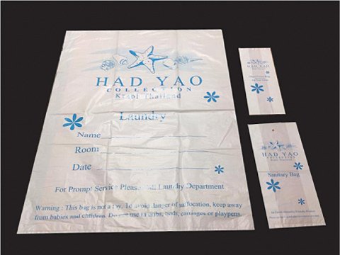 Plastic Bag Set Logo Bags Set-2